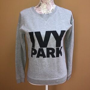 IVY PARK Gray Crew Sweatshirt XS